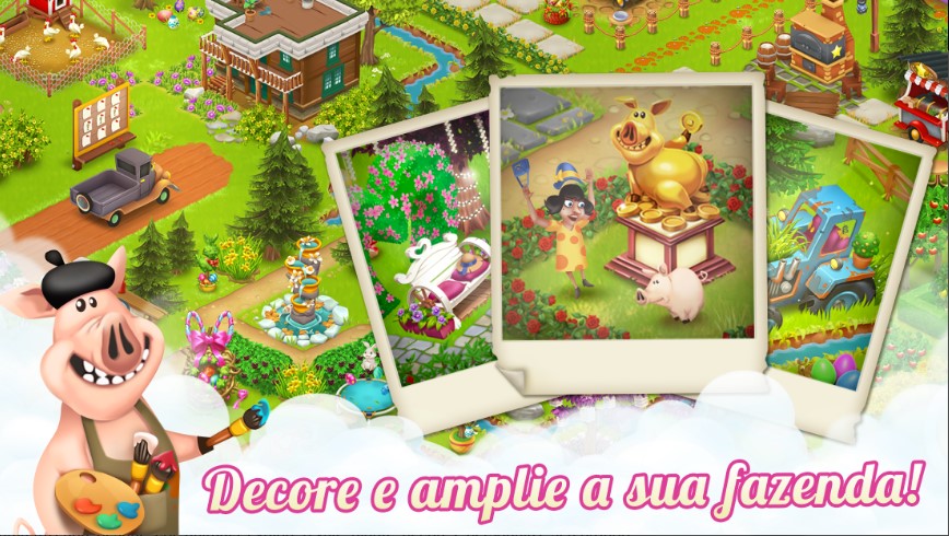 Hay Day entre os jogos para distrair a mente