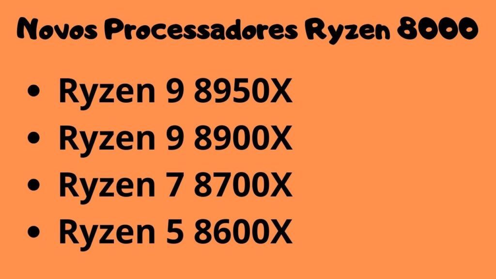 Novos processadores Ryzen Zen5